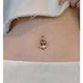 thumbnail image 4 of Designice 14G Belly Rings,Dangle Belly Button Ring,Piercing Jewelry,Silver,10 Pcs, 4 of 9