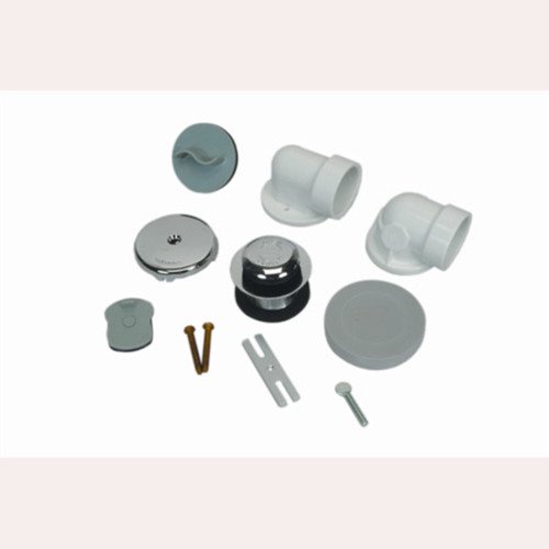 Proflo Pfwo321 Plastic Tub Drain And Overflow Elbows Chrome Walmart