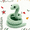 Green, variant on Handmade Bendable Crochet Snake Plush, 7 Inch Soft Pliable Stuffed Animal Desk Decor, Cute Moldable Figurine for Shelf Bookshelf