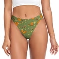 thumbnail image 1 of Fotbe Squirrel And Nuts Tanga Sin Costuras para Mujer con Estampado – Panties Invisibles, Transpirables y Cómodos para Uso Diario-X-Small, 1 of 6