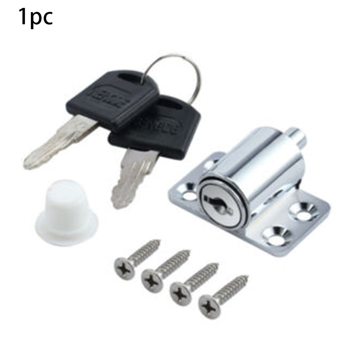 Home Improvement Building & Hardware Supplies Door Window Bolt Catch Push Lock Aluminum Sliding
