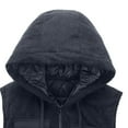 thumbnail image 5 of IROINNID Men's Sleeveless V-Neck Short Vest Solid Color Leisure Vest Pocket Tank Tops Jacket, 5 of 6