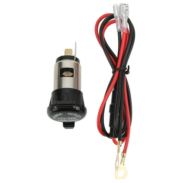 Installing a cigarette lighter socket deals