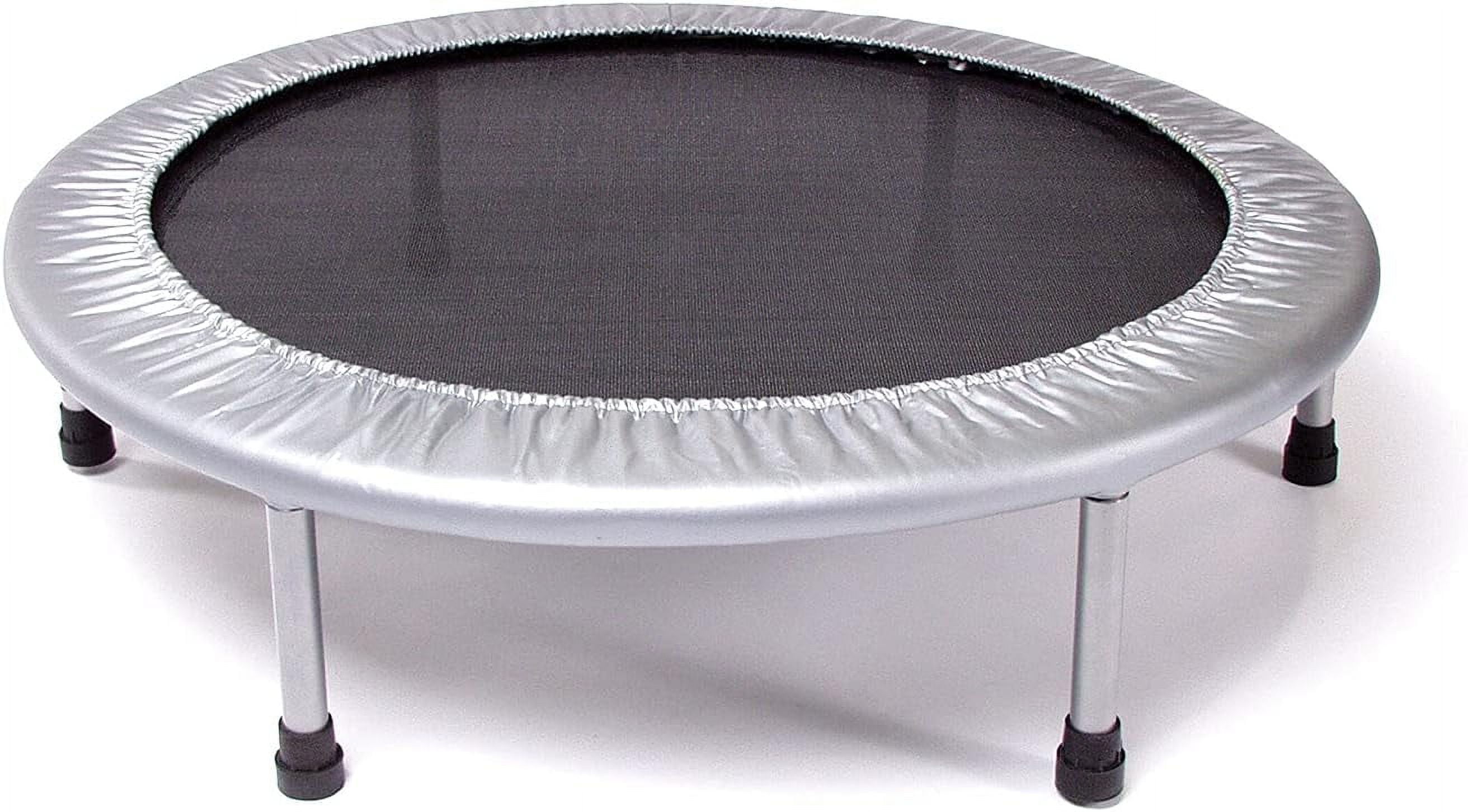 WJSP Folding Trampoline 36 inch for Home Gym Cardio Strength Training