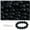 Black, variant on 100Pcs Silicone Beads 15mm Beads for Bracelets/Keychain Making/DIY Handicrafts