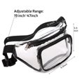 thumbnail image 5 of sac Banane Transparent (couleur) Avec Sangle De Taille Rglable Et Poche De Poitrine Transparente Pour Les Voyages, Les Vacances, La Course Pied,, 5 of 5
