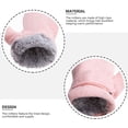 thumbnail image 4 of Bearachild 1 par de manoplas para niños, funda para los dedos de invierno, cubiertas para los dedos forradas, cómoda manopla para niños, manopla para Suministros térmicos Rosa Bearachild HA060203-06B, 4 of 6