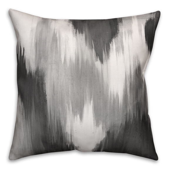 Creative Products Abstract Gray Pattern 20x20 Spun Poly Pillow