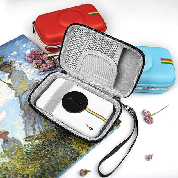 Étui pour Polaroid Snap & Snap Touch/ Kodak Printomatic/ Step/ Mini 2 HD/  Appareil photo instantané/ Imprimante, Housse de protection de voyage Sac  de rangement (Noir) 