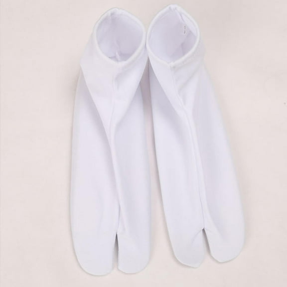PTOOTP 1 Pair Women's Toe Spreading Socks White Anti- Breathable Cotton Socks Comfortable Daily Wear