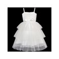 thumbnail image 4 of Girls Dress Cat Face Off White Tower Ruffle Dancing Party 6 Years, 4 of 7