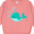 thumbnail image 3 of Inktastic Cute Singing Whale Toddler Sweatshirt, 3 of 4