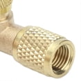 thumbnail image 3 of 1/4SAE Exhaust Valve Air Conditioning Refrigeration Charging Adapter Valve for R22 R12 R134, 3 of 4