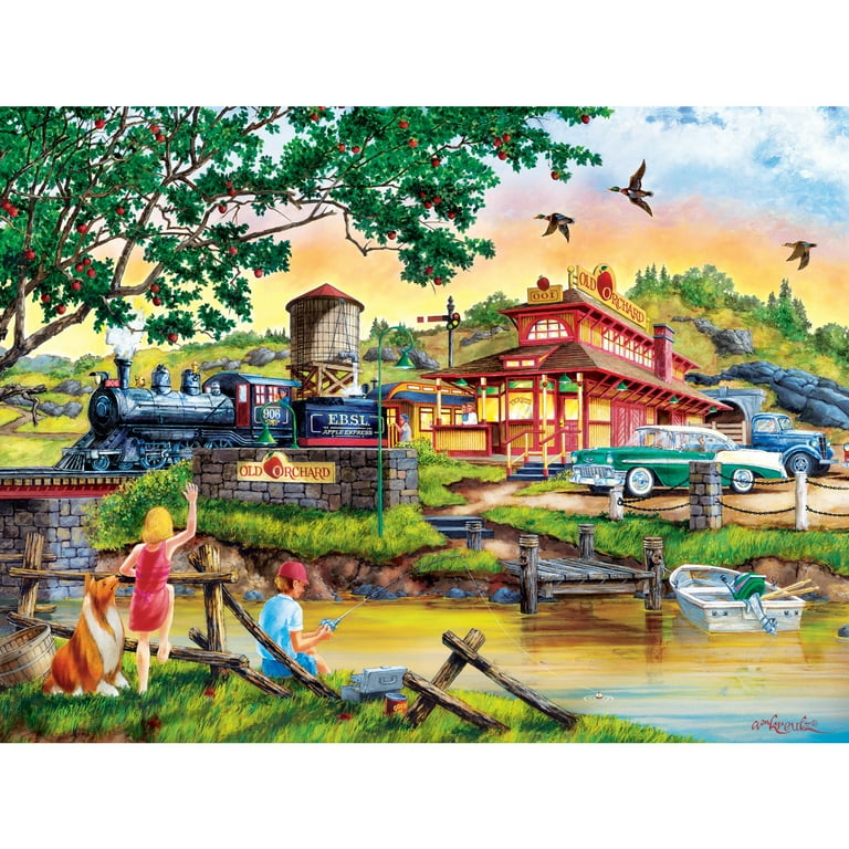 master-piece - Apple MasterPieces 300 Piece EZ Grip Jigsaw Puzzle - The Big Apple