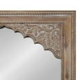 thumbnail image 6 of Kate and Laurel Shivani Boho Wall Mirror, 24 x 36, Rustic Brown, Farmhouse Wall Decor with Ornate Detailing, 6 of 8
