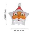 thumbnail image 3 of Christmas Party Decoration Inflatable Christmas Pattern Christmas Tree Inflatable Decoration, 3 of 7