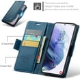thumbnail image 4 of Funda tipo cartera para Samsung Galaxy S21 Plus 5G con bloqueo RFID, tarjetero, soporte magnético, funda protectora de piel con tapa para Samsung Galaxy S21 Plus 5G de 6,7 pulgadas, 4 of 6