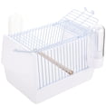 thumbnail image 1 of Set of Metal Bird Carrier Bird Travel Cage Portable Bird Cage Handle Parrot Cage Bird Carrying Cage, 1 of 6