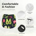 thumbnail image 6 of Haiem Avocado Love Women's 2 in 1 Running Shorts - Lightweight Athletic Workout Gym Yoga Breathable Sports Shorts Liner with Phone Pockets-XX-Large, 6 of 9