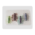 thumbnail image 1 of Señuelos Pesca Blandos 4 Uds. 4cm 2g Wobblers Cebos Artificiales TPE (color Oscuro), 1 of 3