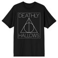 thumbnail image 1 of Harry Potter Deathly Hallows Black T-Shirt, 1 of 2