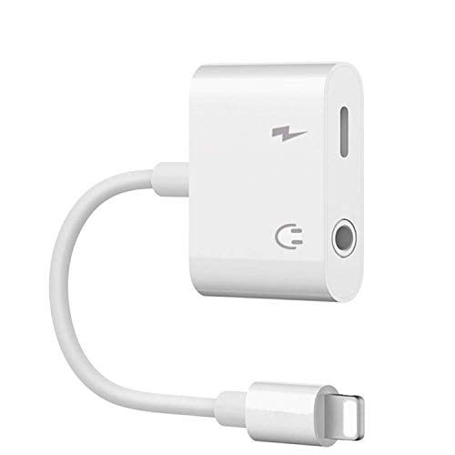 For iPhone 3.5mm Headphone Jack Adapter for iPhone Xs/Xs Max/XR/ 8/8