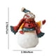 thumbnail image 3 of Decoraciones de la Mesa de Navidad Santa Claus Festivo Y Muñeco de Nieve Figuras Conjunto, Resina Roja 7x6x6cm Ideal para Piezas Centrales Mantel Displays Arreglos de Vacaciones, Agrega Alegría de Vac, 3 of 6