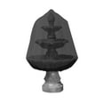 thumbnail image 6 of COVERS&ALL Fountain Cover, Made of 12 Oz Cover Max Fabric, Waterproof & UV Resistant, Ideal for Moderate Weather (36" Dia x 42" H, Black), 6 of 7
