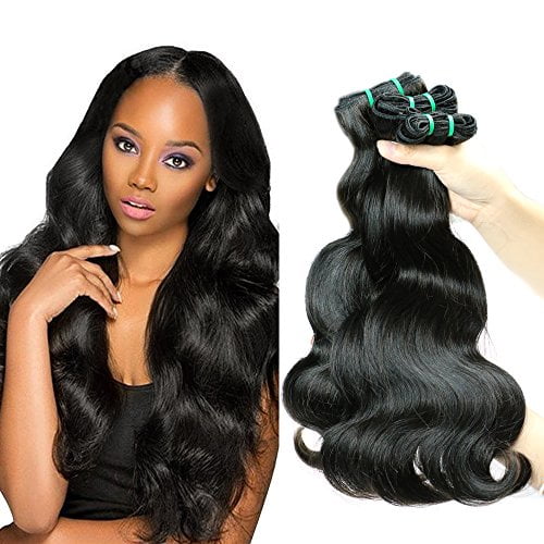 Maoyuan Hair Virgin Brazilian Hair Weave Body Wave 3 Bundles 10a Unprocessed Virgin Brazilian Hair Bundles Human Hair Weave Extensions Natural Black Color 14inch 16inch 18inch Walmart Canada