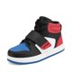 thumbnail image 1 of Zapatillas de baloncesto altas para niños DREAM PAIRS Rojo Azul Talla 3, 1 of 5