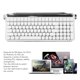 thumbnail image 3 of Teclado Mecánnico para mácina de escreto contruptor Rojo, teclado para juegos con retroiluminaciónico rgb de 100 teclas con soporte para tableta, 5.1, cable de usb, párr., 3 of 7