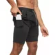 thumbnail image 2 of Kit 2pack Shorts Ropa Deportiva Para Hombre Slim Fit Gym, 2 of 8