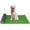 30X17IN, variant on Artificial Grass Rug 39.37x31.49 in Indoor Outdoor, 0.35inch Pile Height,Fake Realistic Pet Grass Rug Synthetic Lawn Carpet,Astroturf Faux Indoor Landscape for Patio, Garden, Yard, Balcony