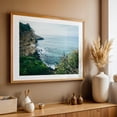 thumbnail image 4 of Through the Cliffs - La Jolla California Photography Oak Framed Wall Art Print 24 x 36 inches, 4 of 6