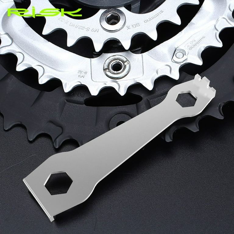 Bicycle Crank Dustcap/Chainring Nut Tool, MTB Road Bike Removal