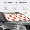 thumbnail image 4 of Vsdgher Happy Canada Day Print Car Windshield Sun Shade, Reflective Sunshade Window Sunshade Sun Visor Protector Fit for Cars,Trucks,SUVs-Small, 4 of 6