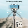 thumbnail image 4 of Tripod Multifunction Selfie Stick Portable Gimbal Stabilizer With Aluminum Alloy Telescoping Rod 360Rotatable Ball Head With Anti Shake Handle Phone Clip Tripod Base Remote, 4 of 7