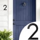 thumbnail image 3 of Herramientas y mejoras para el hogar Números de casa de metal modernos de 5 pulgadas Número de puerta Letras y números de dirección de casa para letreros exteriores Letrero con número de puerta, 3 of 5