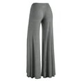thumbnail image 3 of Made by Johnny Women's Wide Leg Palazzo Lounge Pants S HDG, 3 of 6