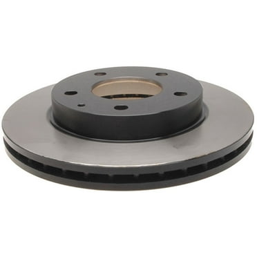 ACDelco Silver Front Disc Brake Rotor – Non-Coated, Fits Buick Enclave, Chevy Traverse, GMC Acadia