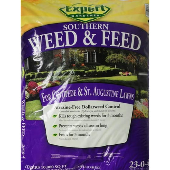 Expert Gardener 10 000 Sq Ft Weed Feed Lawn Fertilizer For Expert Gardener 10 000 Sq Ft Weed Feed Lawn Fertilizer For Southern Lawns 23 0 4 34 86 Lbs Com