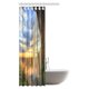 thumbnail image 2 of Cortina de Ducha ABPHQTO Paisaje en Islandia Puesta de sol 90x180 cm, 2 of 3