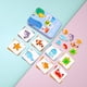 thumbnail image 5 of Tarjetas Didácticas de para Jardín de Infantes, Juguetes Educativos para Niños de 3 , Tablero a , Rompecabezas Montessori, de Oceano CUTICAT juego de correspondencias, 5 of 8
