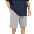 thumbnail image 1 of ameIAEA Men Workout Shorts with Pockets Elastic Waist Drawstring Summer Workout Sport Shorts, 1 of 6