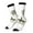 2 Black-1, variant on Cowboys Riding A Horse Near A Tree Crew Socks for Men & Women, Breathable Casual Athletic Ankle Socks