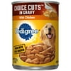 PEDIGREE CHOICE CUTS in Gravy With Chicken Adult Canned Wet Dog Food, 13.2 oz. Can