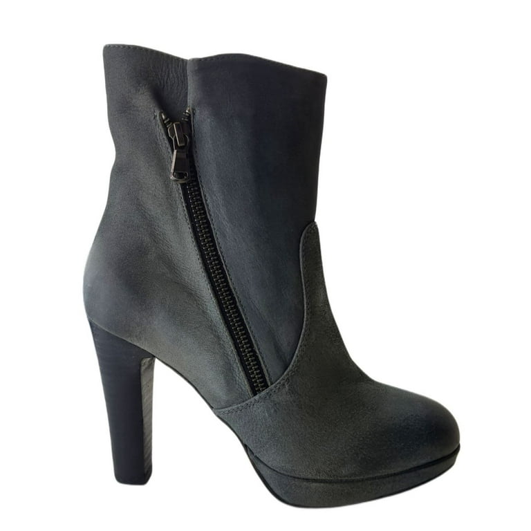 Black ankle boots 4 inch heel store