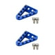 thumbnail image 3 of Speravity Pedal de freno trasero Placa de paso Punta Descanso extraíble Reemplazar con pernos Negro Azul 2piezas, 3 of 6