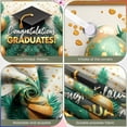 thumbnail image 4 of Graduation Theme Graduation Banner Gold Glitter Graduate Backdrop Purple Background Graduation Cap Design Graduation Display for Graduation Ceremony College Graduation Graduation Party, 4 of 9