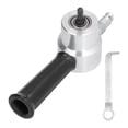 thumbnail image 3 of Double Head Metal Sheet Cutter, Non Slip Durable Easy Angle Change Reduce Shaking Nibbler Drill  For Circle Cutting Machining, 3 of 8